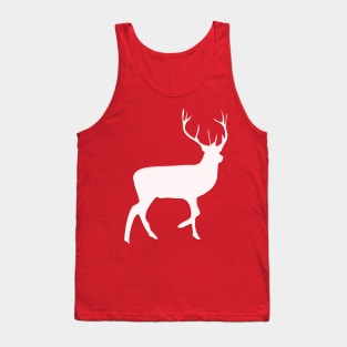 Stag male deer cool illustration Tank Top